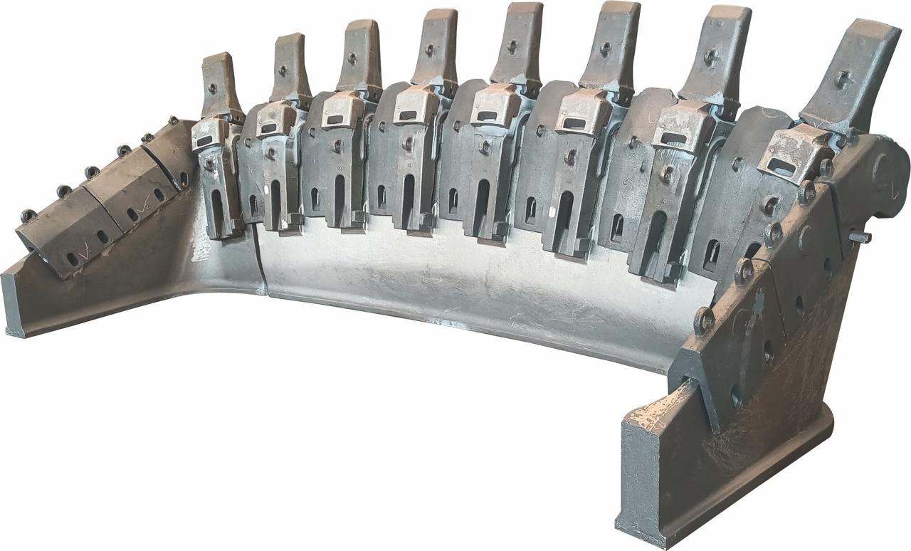 High-Strength Integrated Cast Lips, Wear Parts and Heavy duties elements 1